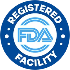 FDA-Registered Facility badge