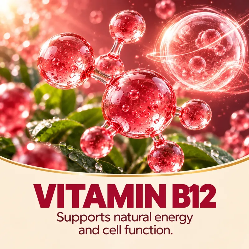Vitamin B12 ingredient in Gelagen gummies